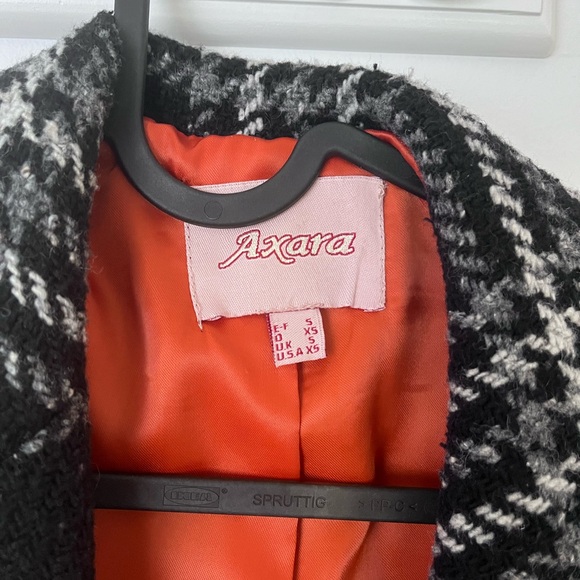 Plaid wooly coat - Picture 5 of 5